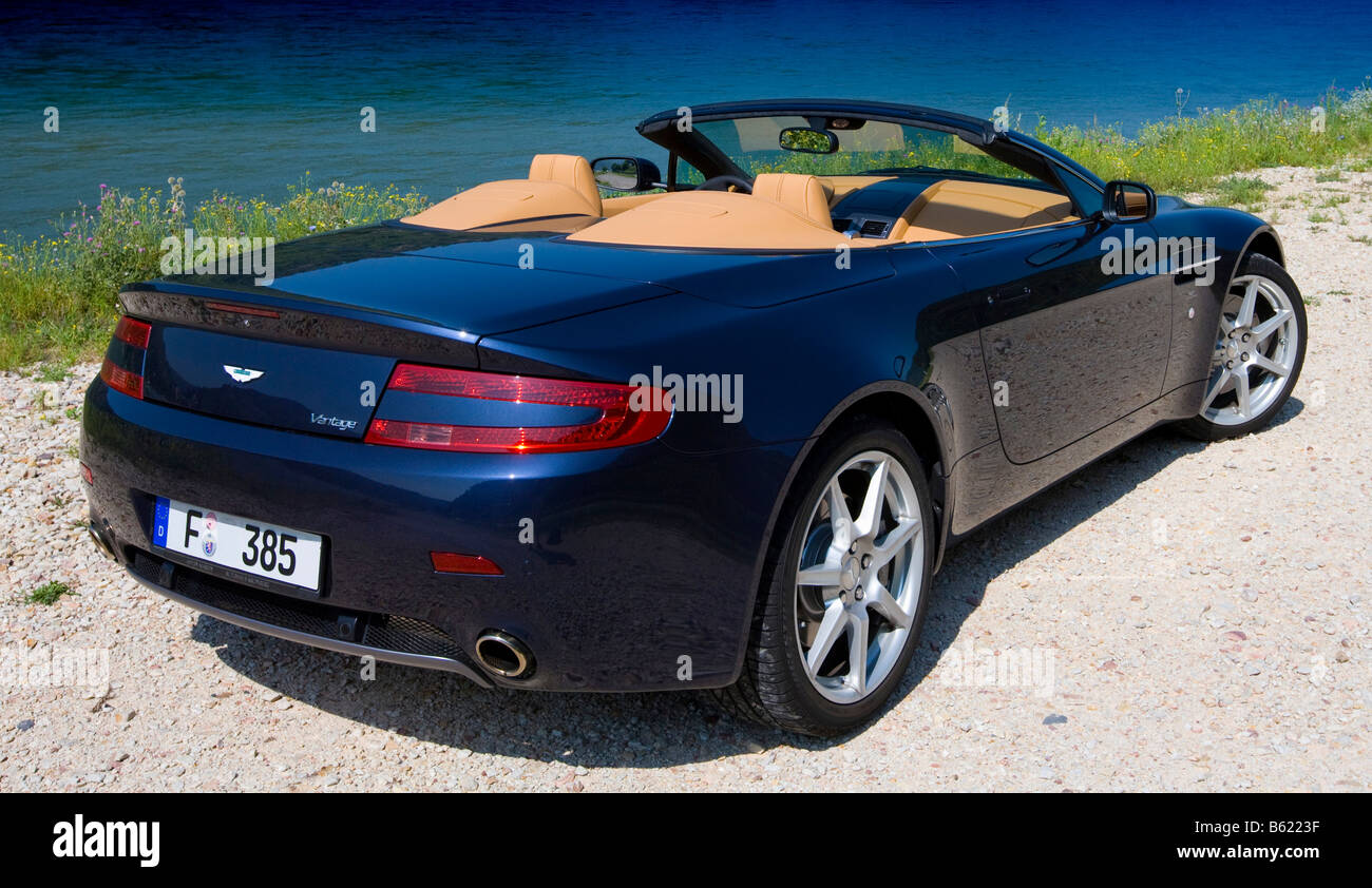 Aston Martin V8 Vantage-Sportwagen Stockfoto