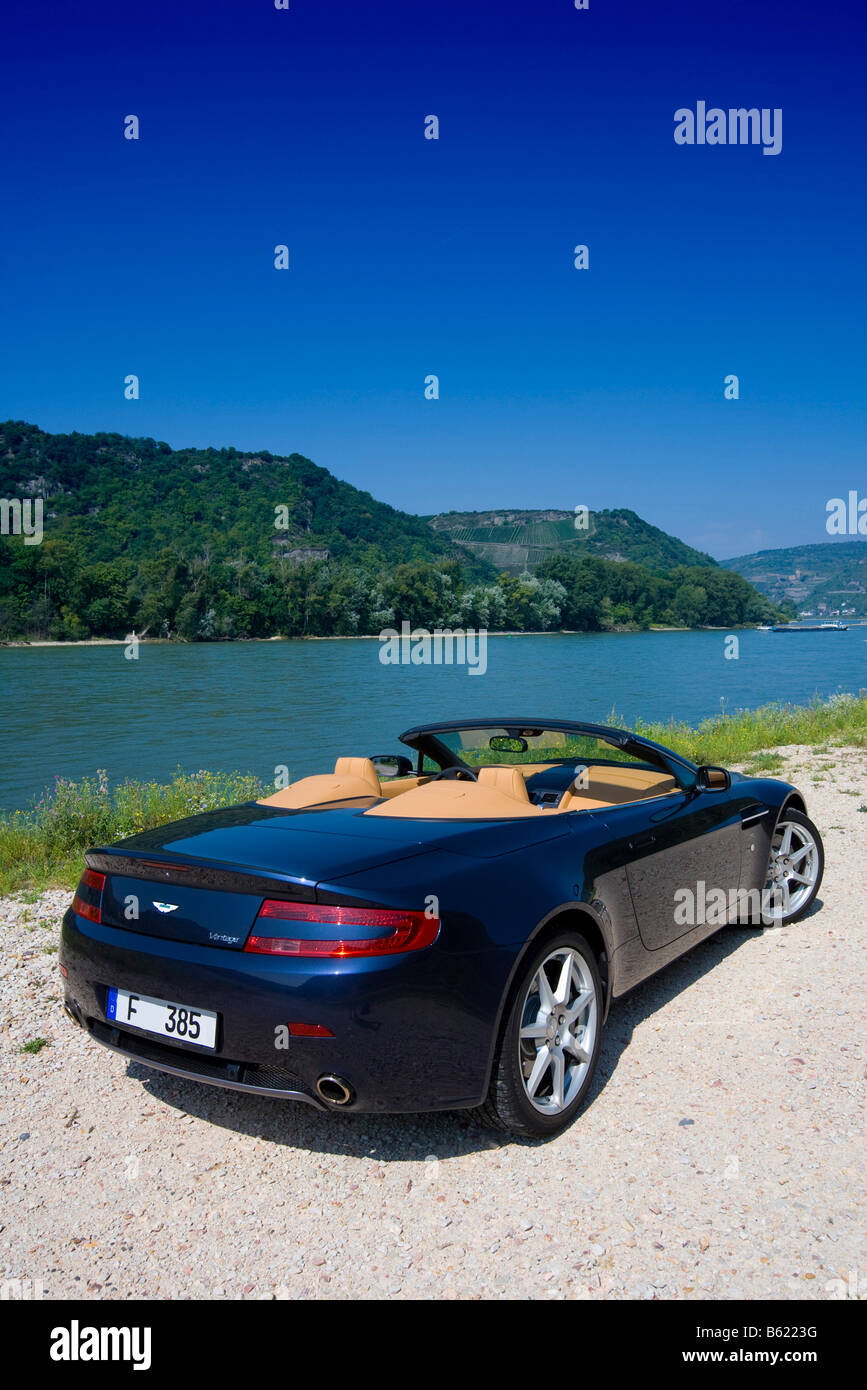 Aston Martin V8 Vantage-Sportwagen Stockfoto