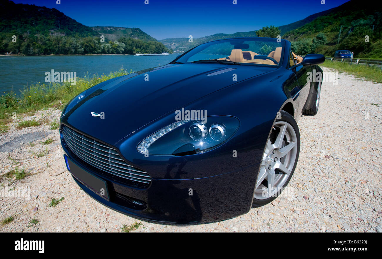 Aston Martin V8 Vantage-Sportwagen Stockfoto