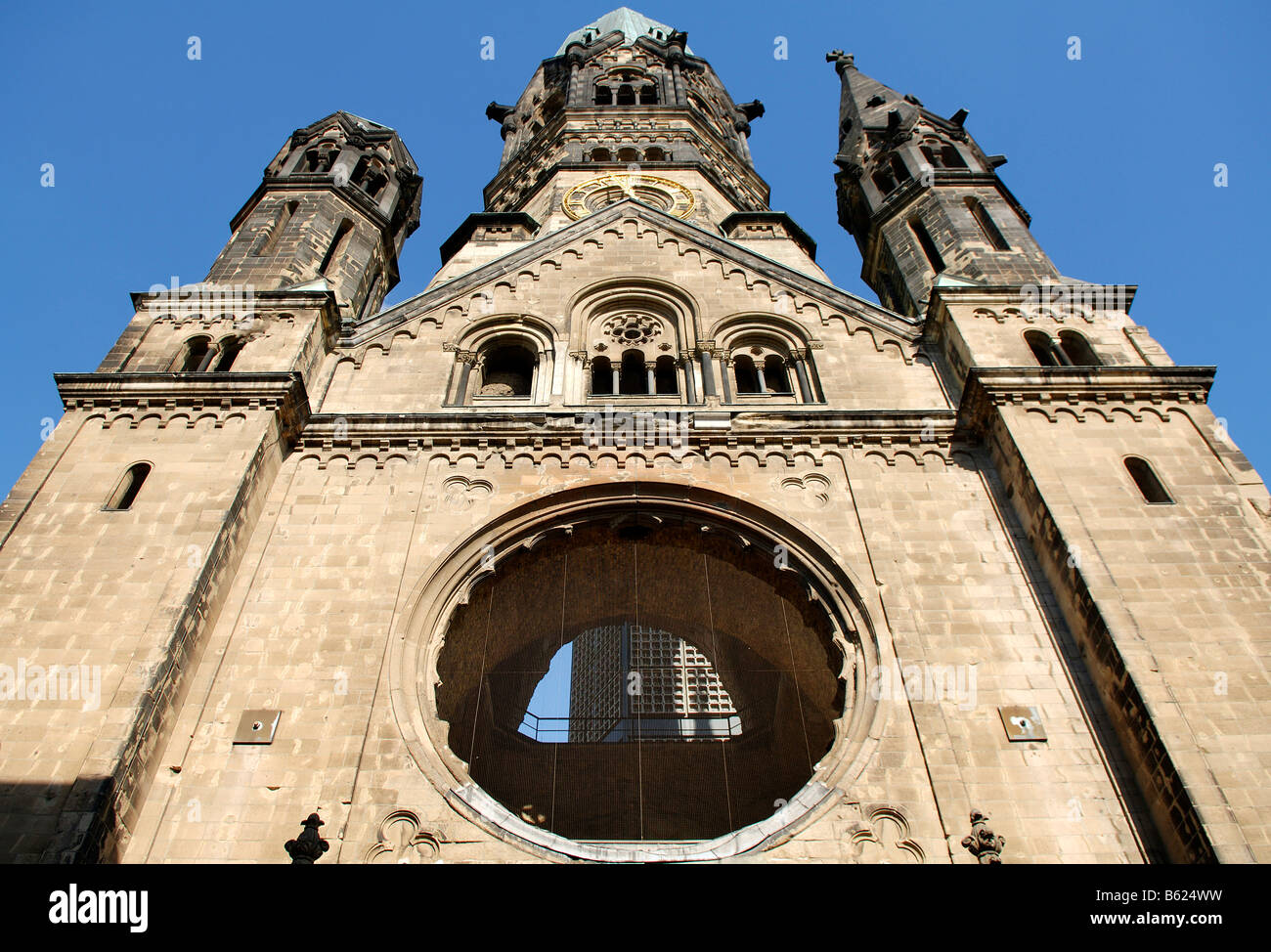 Kaiser-Wilhelm-Gedächtniskirche in Berlin, Deutschland, Europa Stockfoto