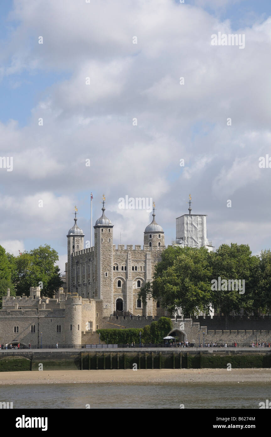 White Tower, London, Großbritannien, Europa Stockfoto