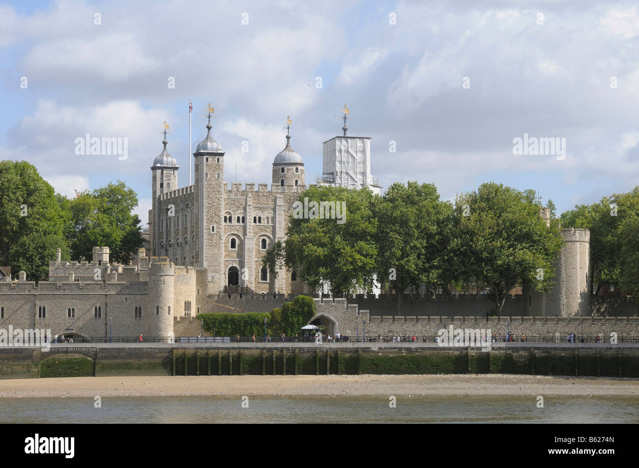 White Tower, London, Großbritannien, Europa Stockfoto