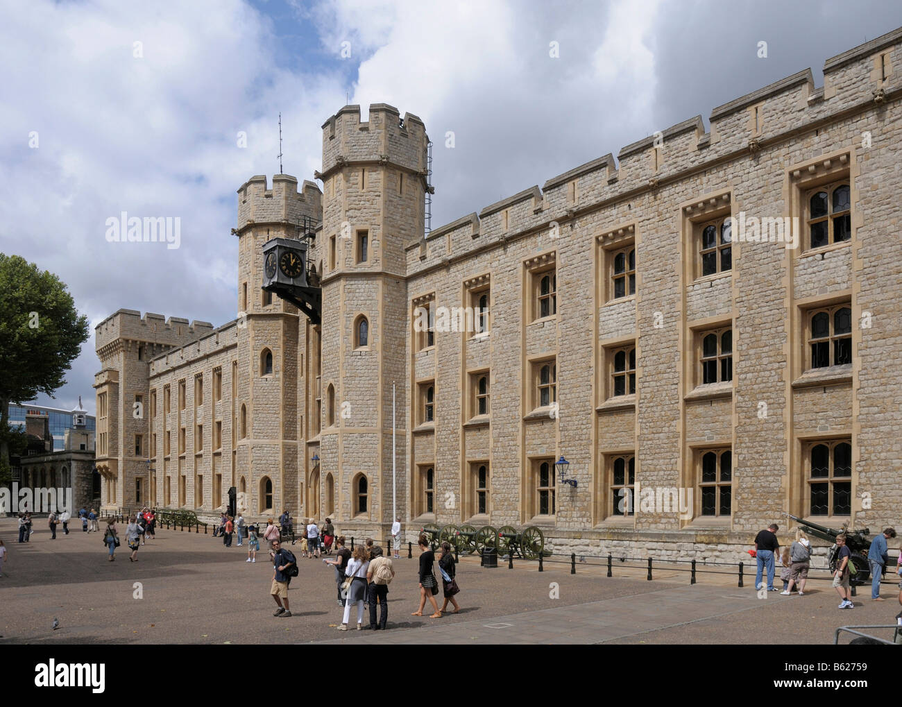 Jewel Tower, Tower of London, London, Großbritannien, Europa Stockfoto