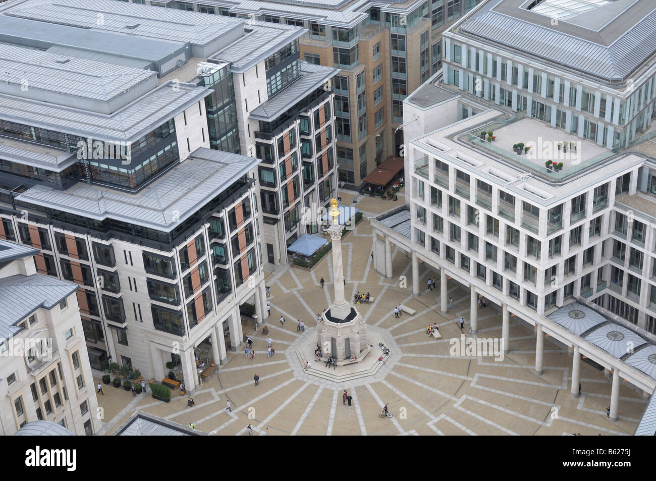 Paternoster Square, London, Großbritannien, Europa Stockfoto