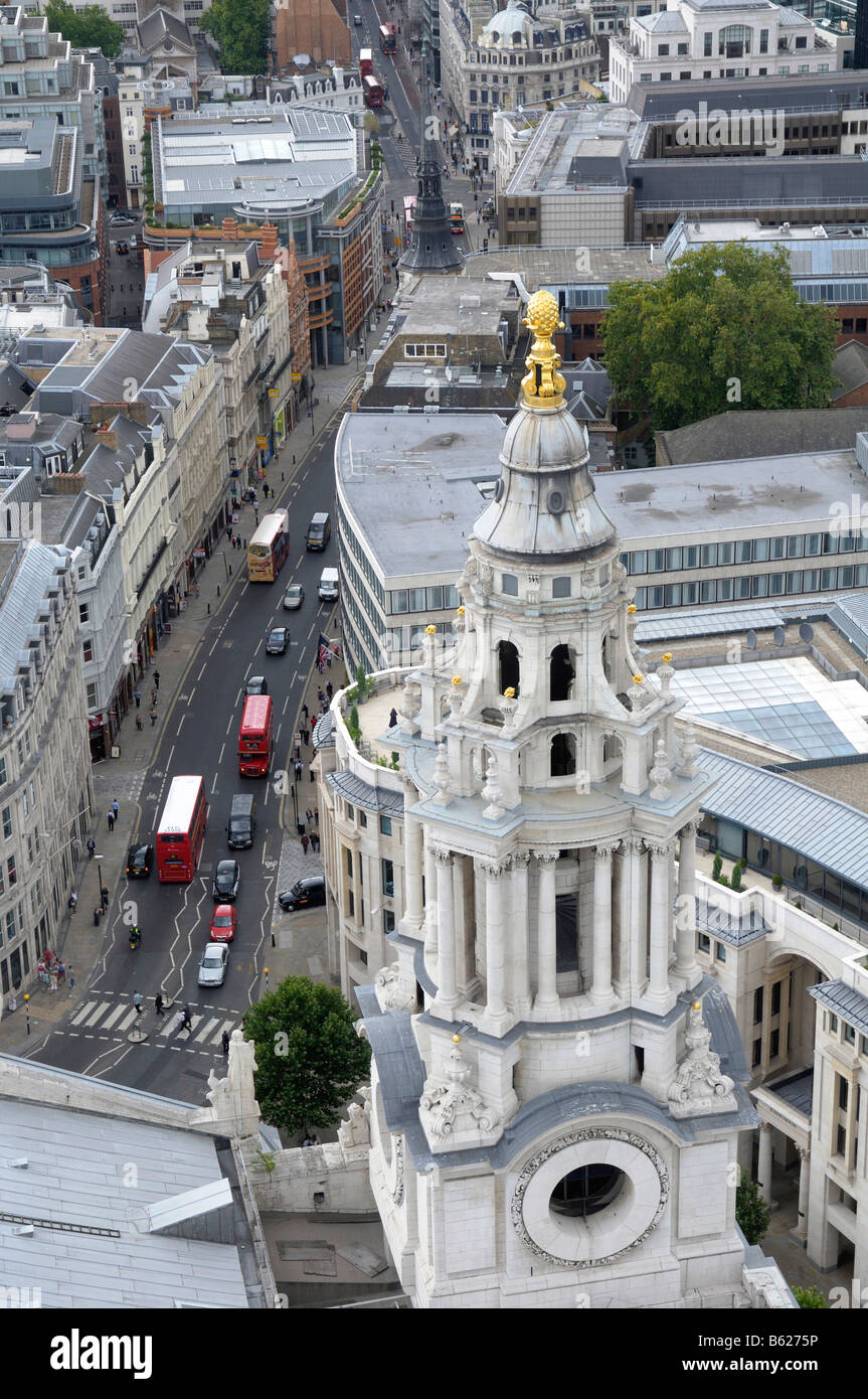 Turm der St. Pauls Cathedral, London, Großbritannien, Europa Stockfoto