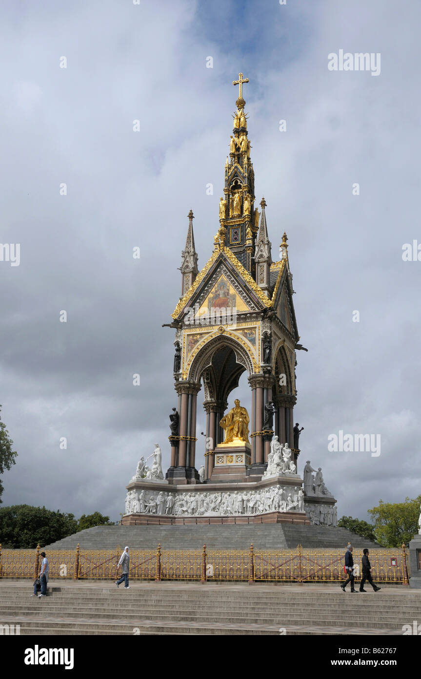 Albert Memorial, London, Großbritannien, Europa Stockfoto