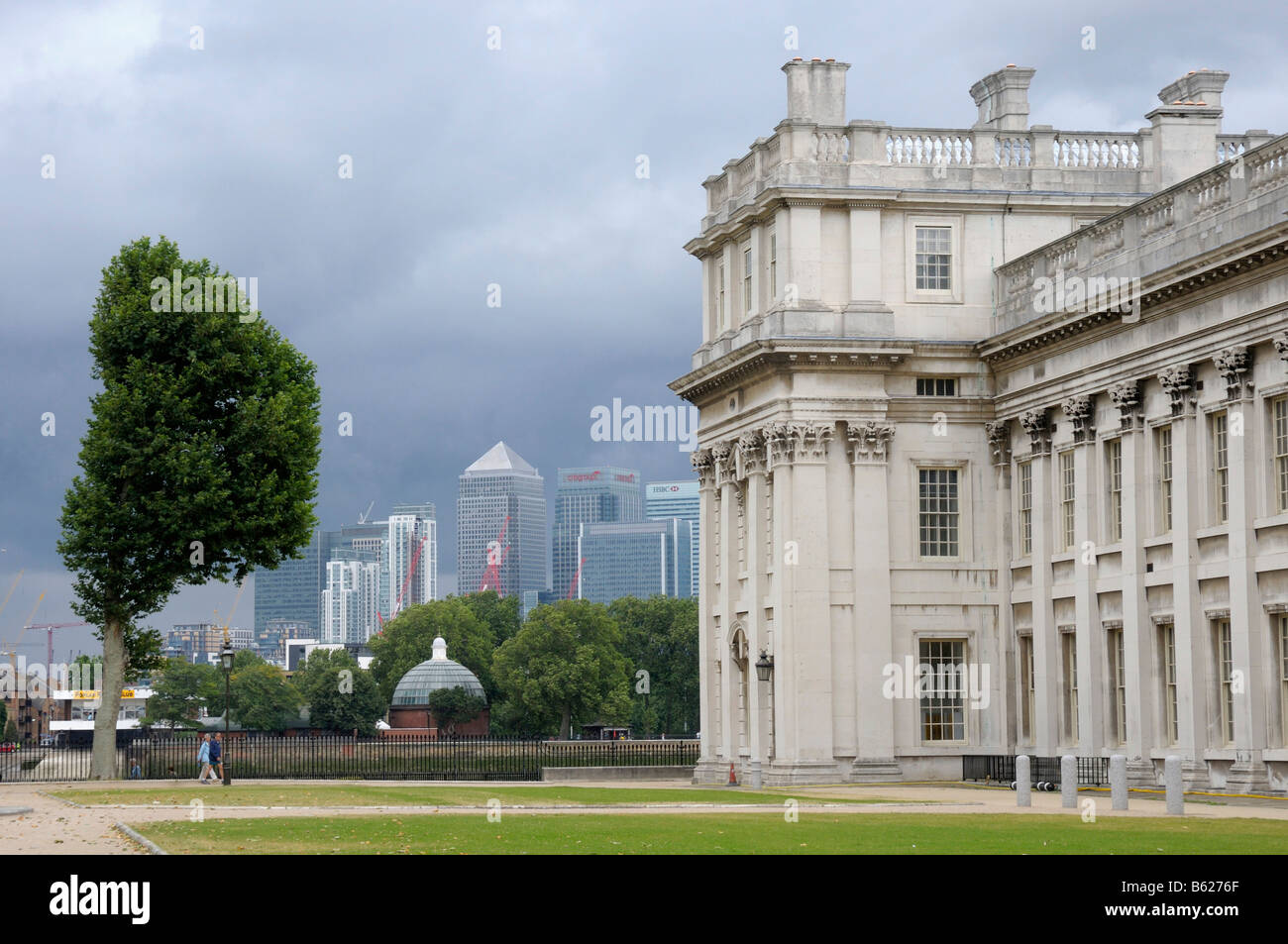 Queens House, Greenwich, London, Großbritannien, Europa Stockfoto