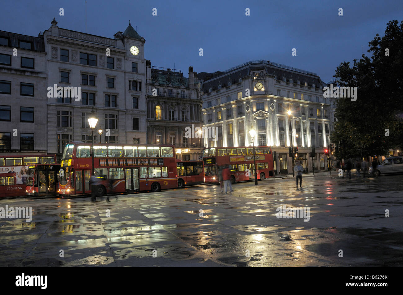 Trafalgar Square, London, Großbritannien, Europa Stockfoto