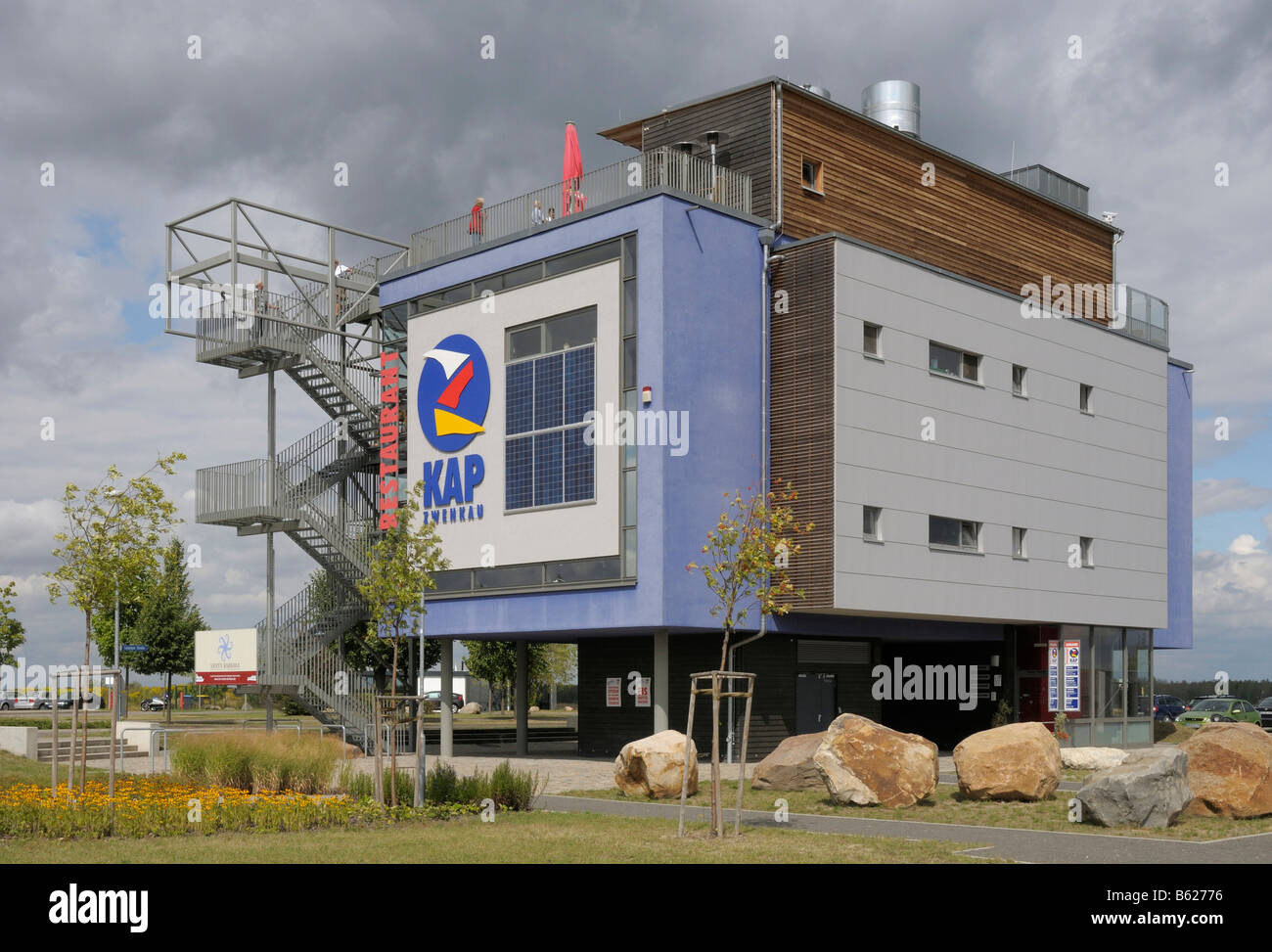 Kap Zwenkau, Restaurant und BergbauMuseum, Zwenkau, Sachsen