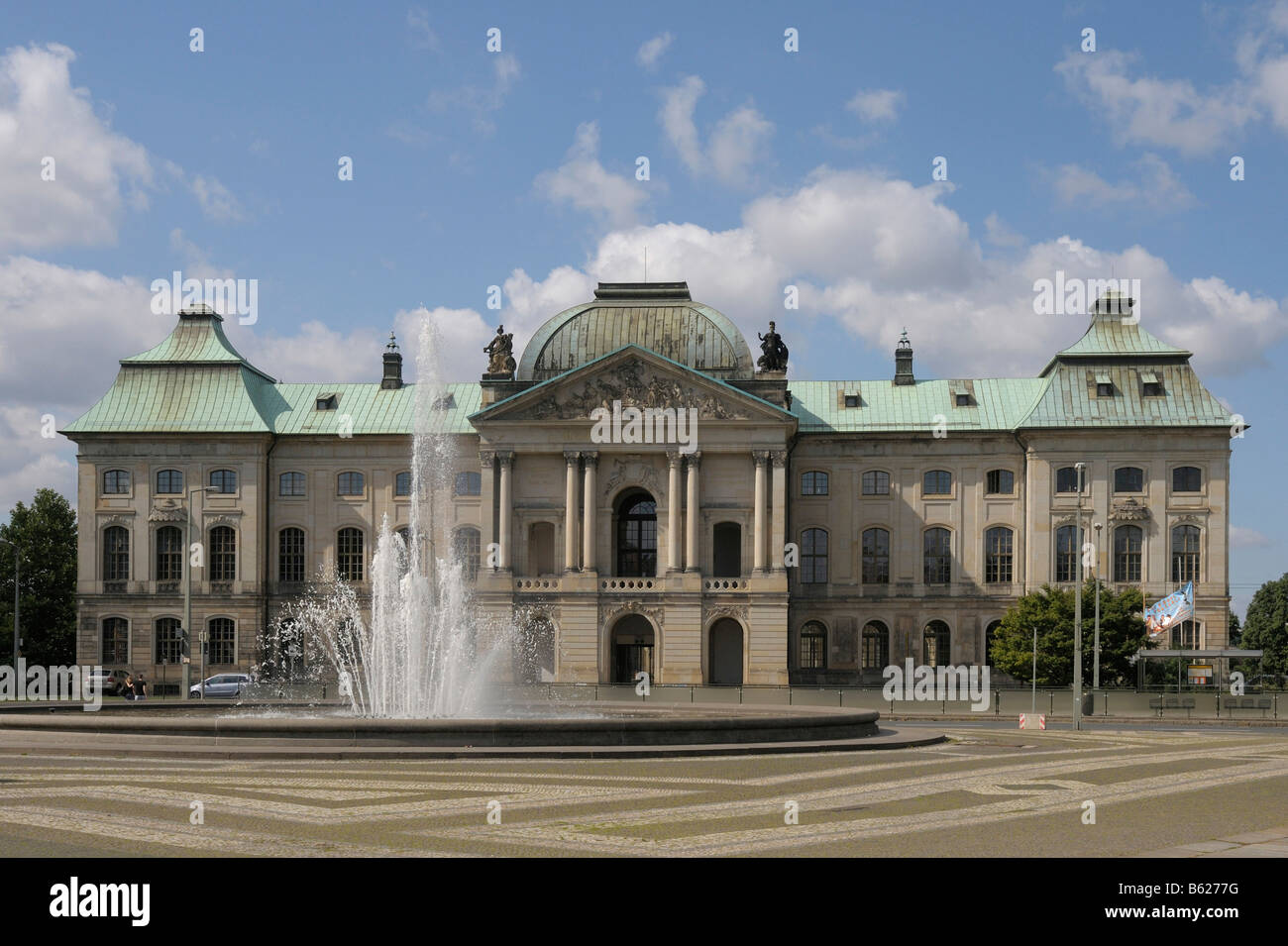 Japanisches Palais, Dresden, Sachsen, Deutschland, Europa Stockfoto