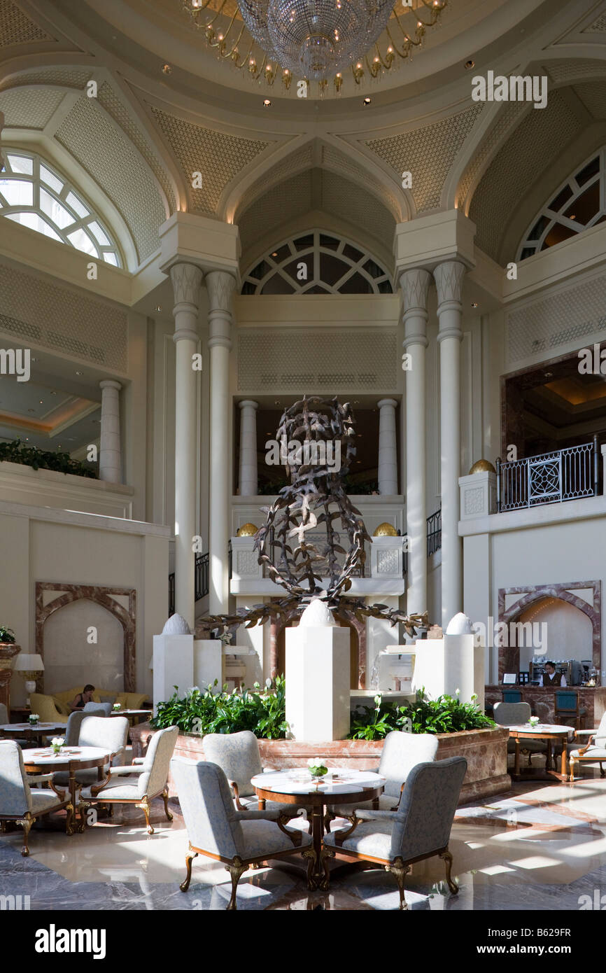 Lobby, Four Seasons Hotel, Doha, Katar Stockfoto