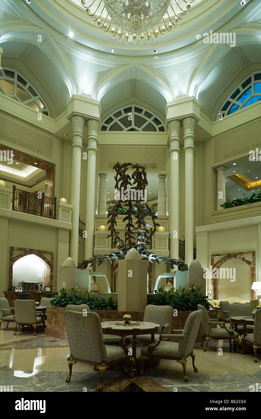 Lobby, Four Seasons Hotel, Doha, Katar Stockfoto