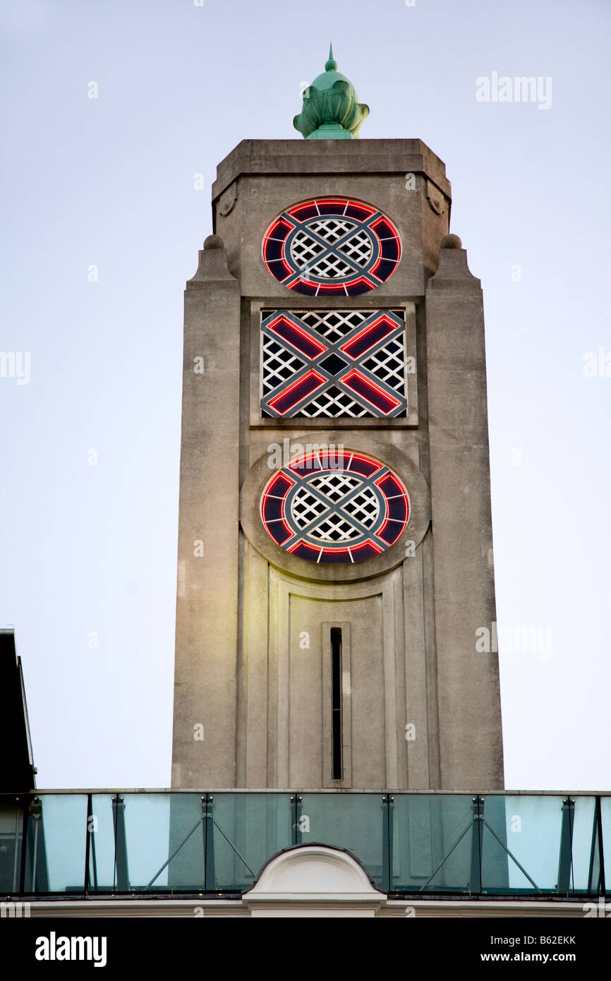 Der Oxo Tower in London Stockfoto