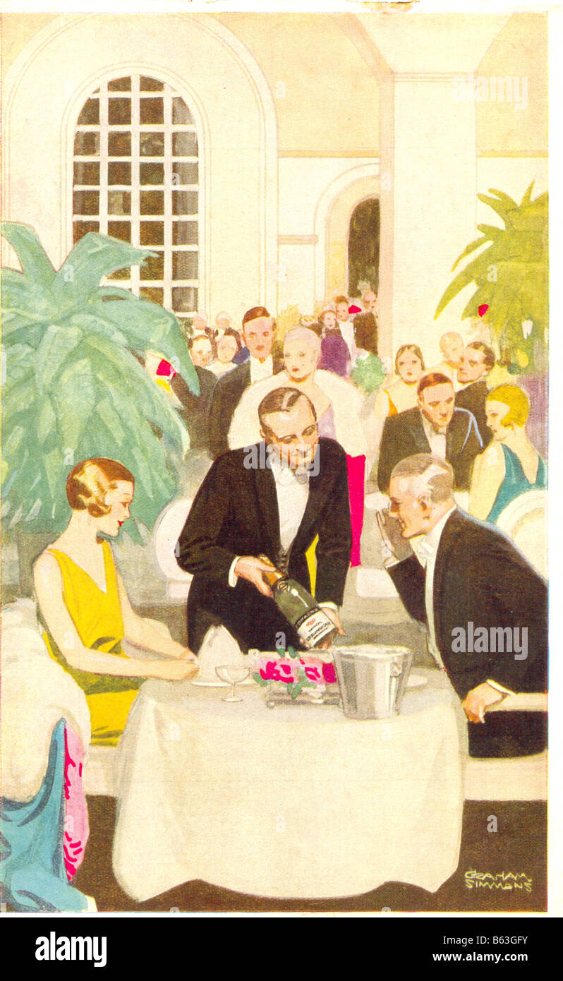 "Bulmer Cider Werbung 1926 Stockfoto