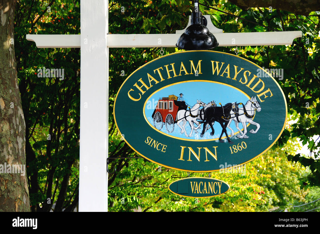 Das Chatham Wayside Inn in Chatham, Cape Cod, USA Stockfoto