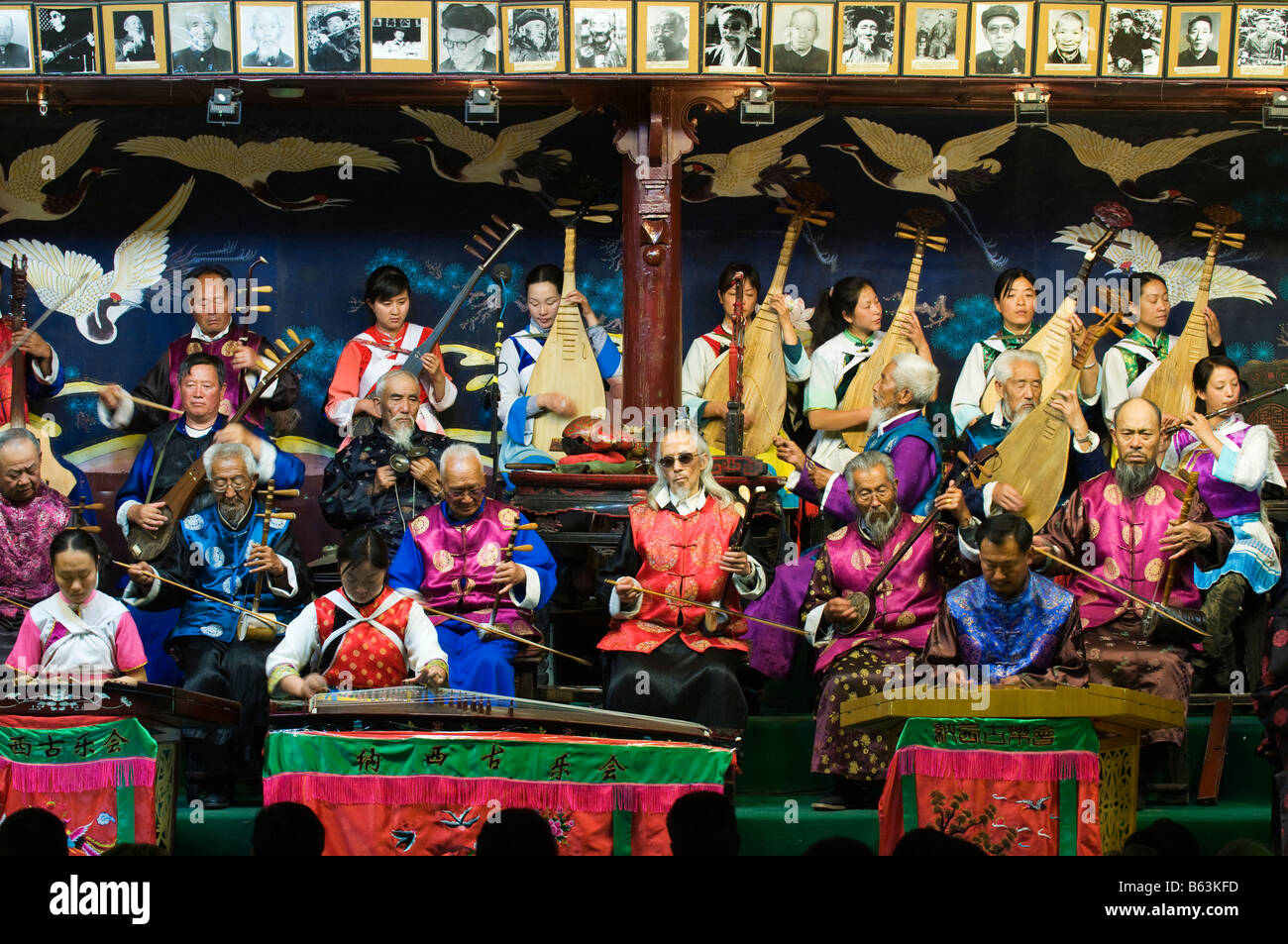 China Yunnan Provinz Lijiang Stadt zum UNESCO-Weltkulturerbe Stockfoto