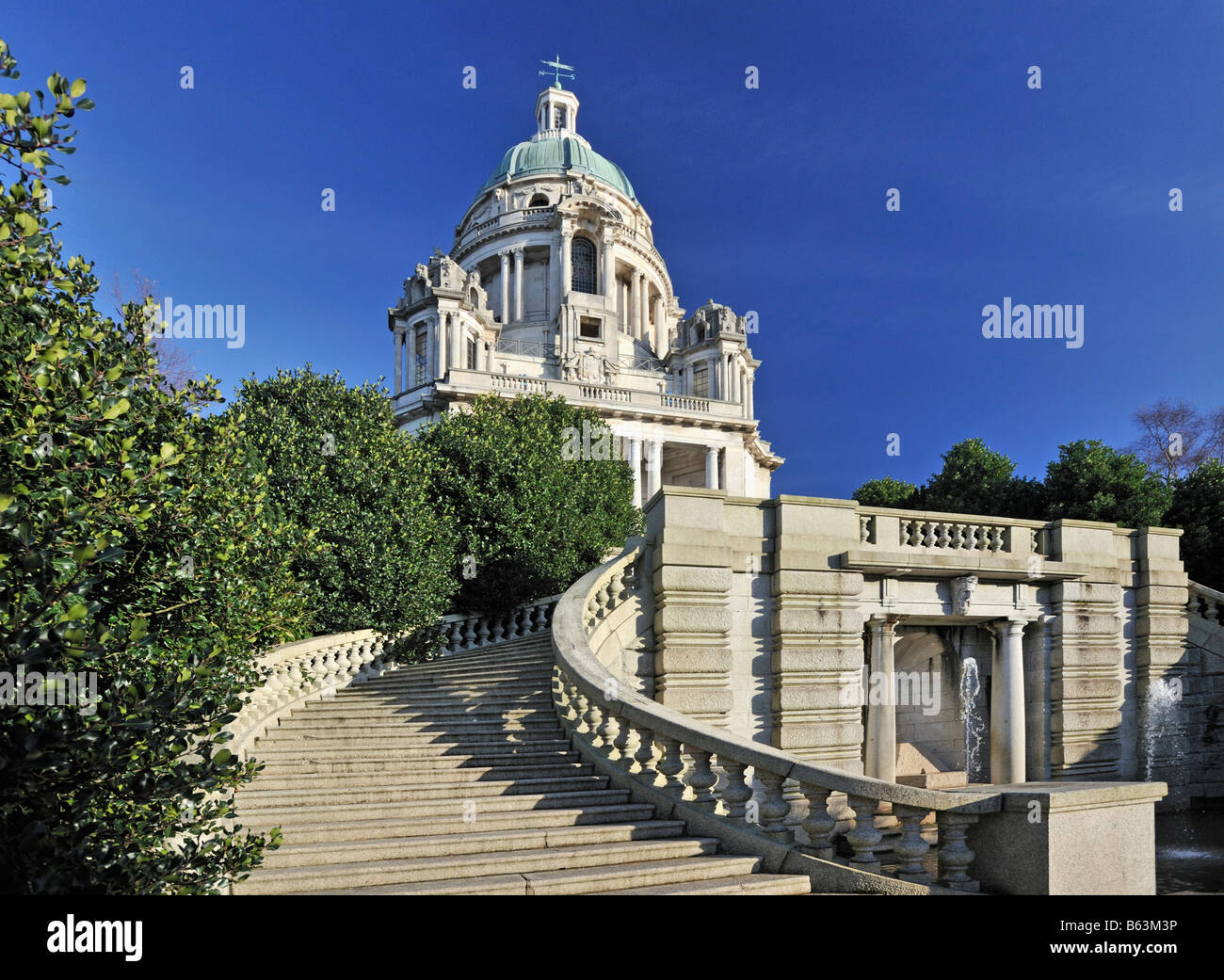 Ashton Memorial, Williamson Park, Lancaster, Lancashire, England, Vereinigtes Königreich, Europa. Stockfoto