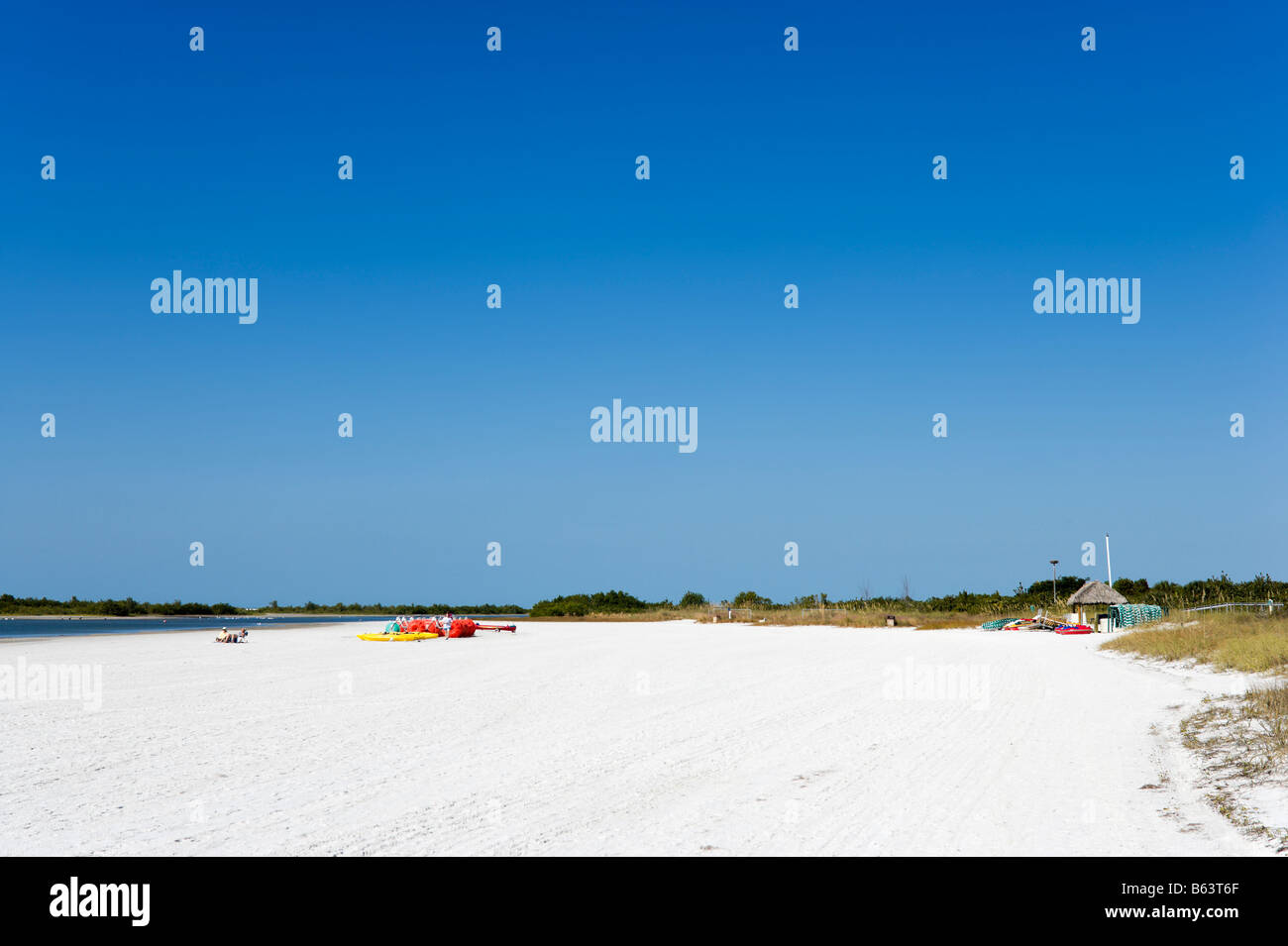 Tigertail Beach, Marco Island, Golf-Küste, Süd-Florida, USA Stockfoto