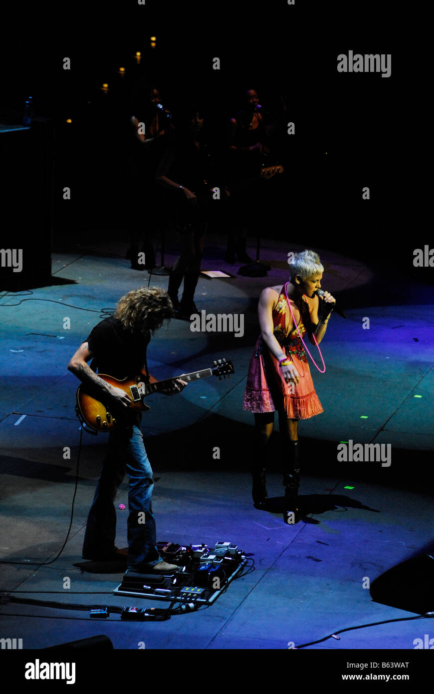 Rosa, live Konzert im Roma-Musik-Auditorium, Italien, 25.07.2007 Stockfoto