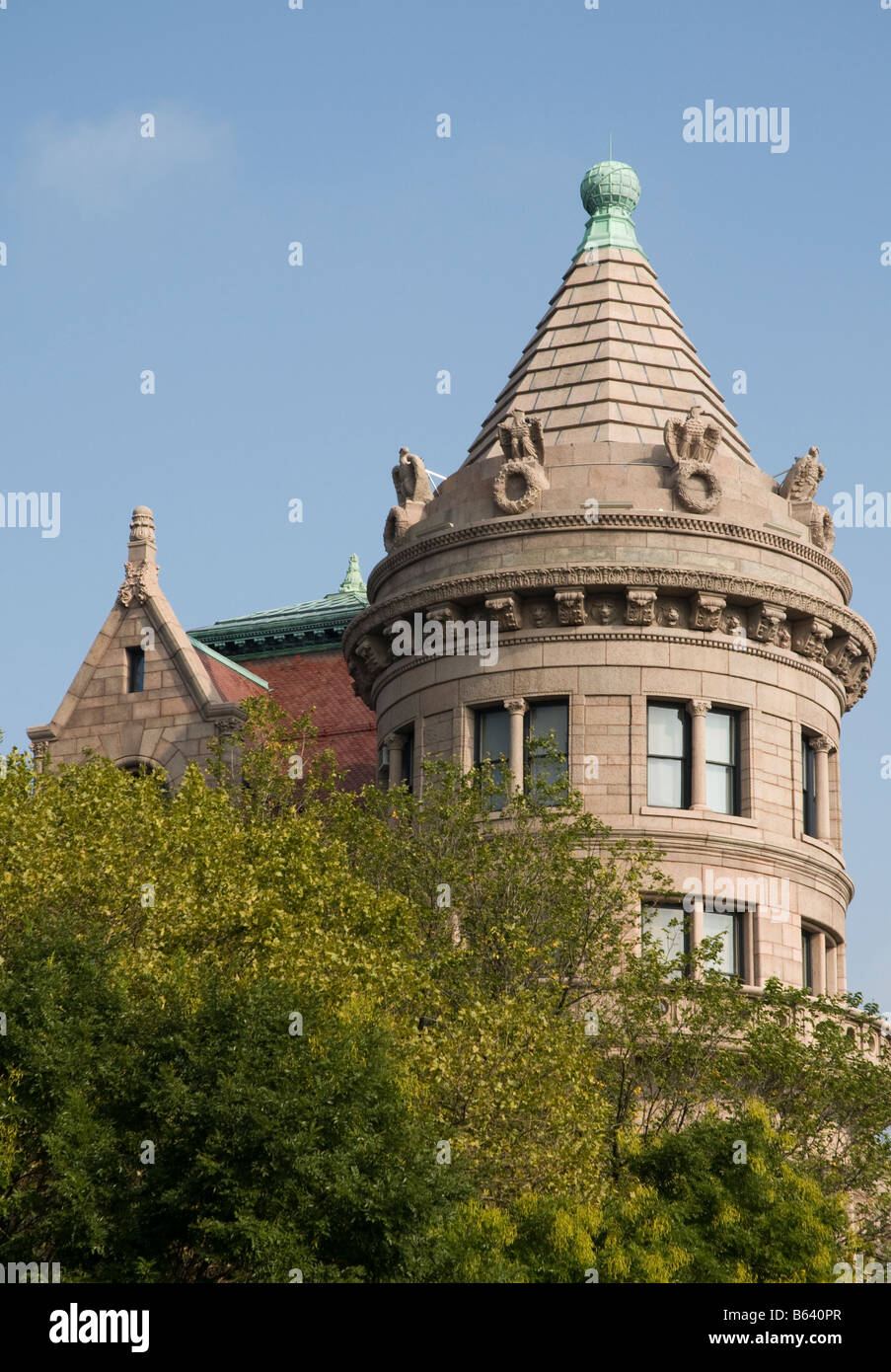 Turm des American Museum of Natural History auf der Upper West Side von Manhattan, New York, USA Stockfoto