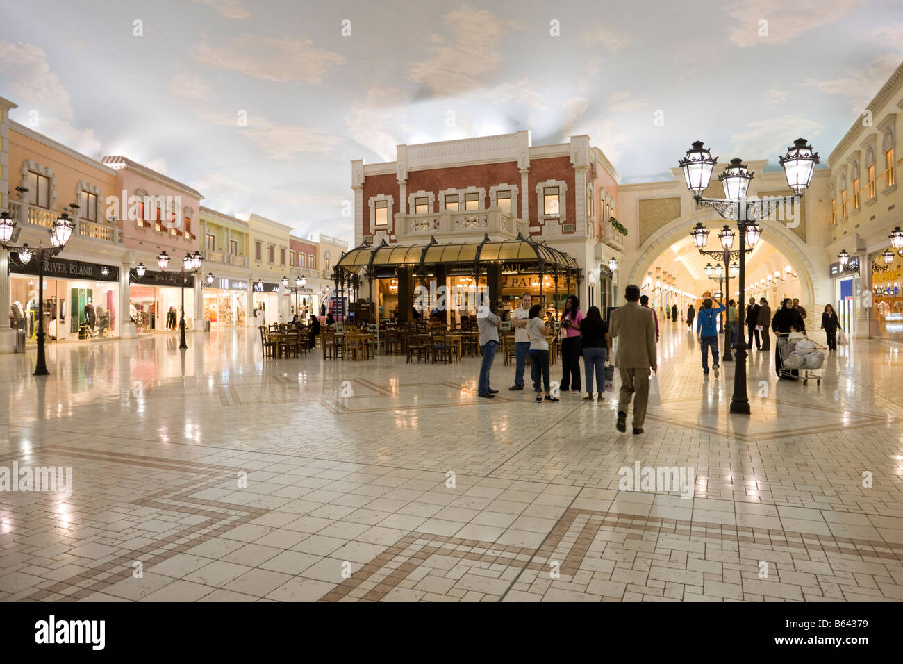Villagio Mall, Doha, Katar Stockfoto