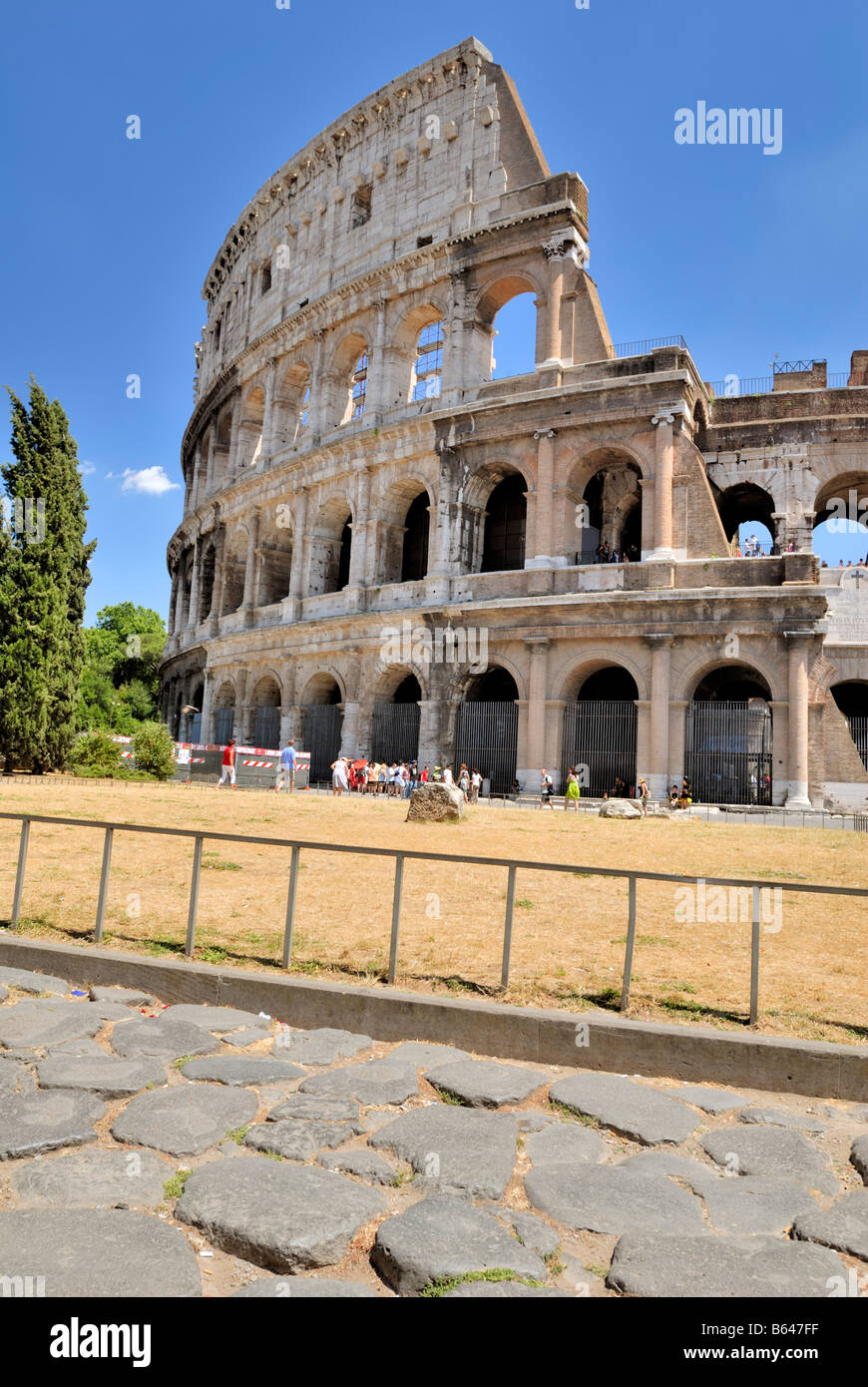 Das Kolosseum, das große Symbol der ewigen Rom, Lazio, Italien, Europa. Stockfoto