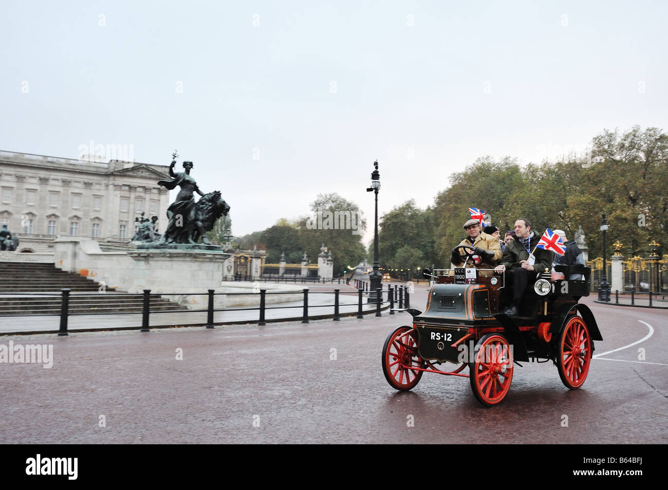 London to Brighton Veteran Car Run 2008 Stockfoto