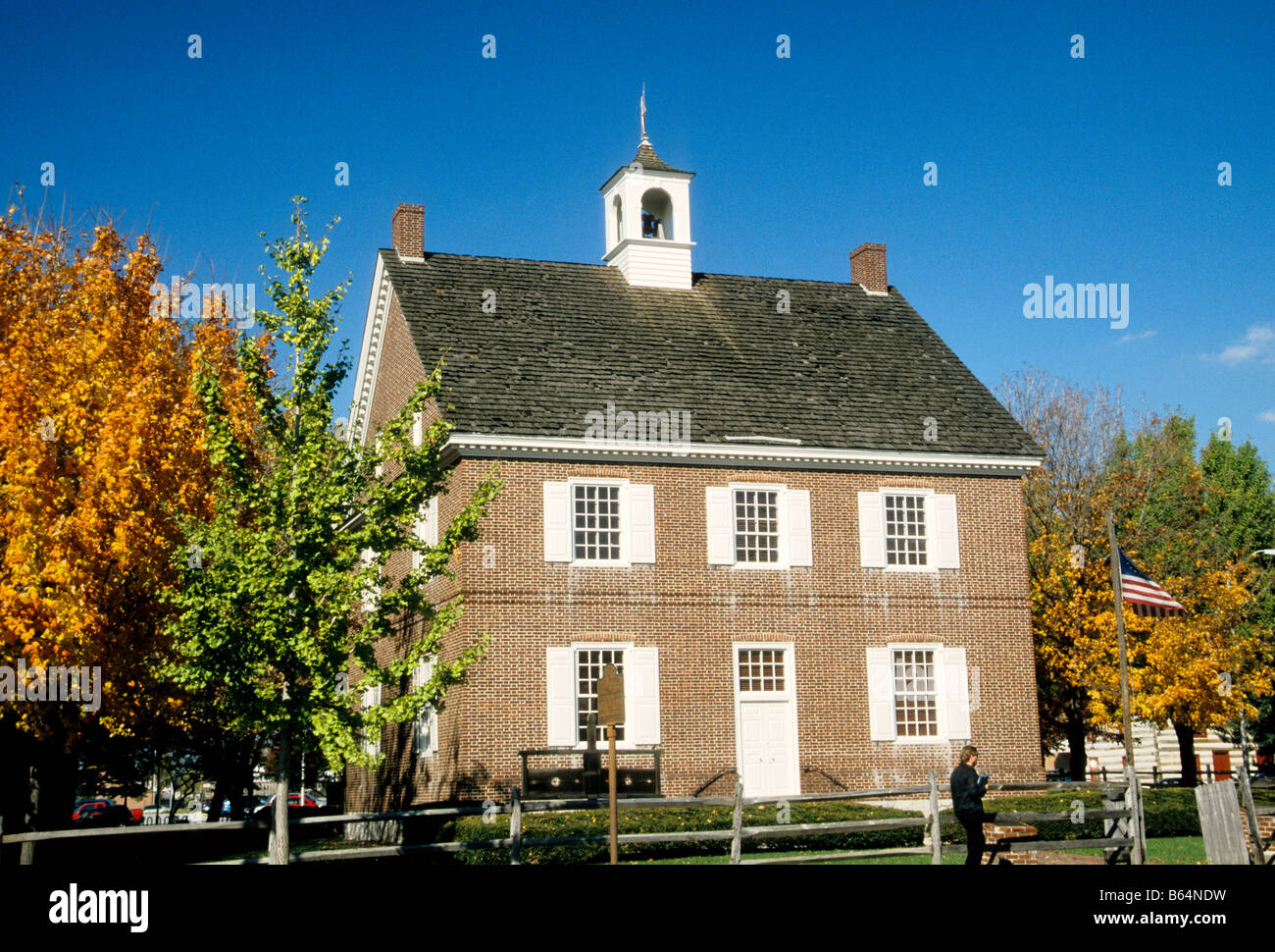 Kolonialen Gerichtsgebäude, York, Pennsylvania Stockfoto