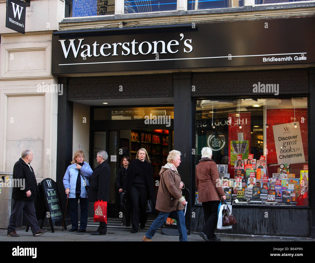 Waterstone, Bridlesmith Tor, Nottingham, England, Vereinigtes Königreich Stockfoto