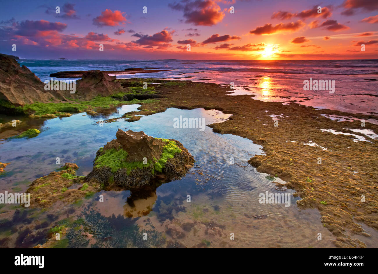 Robe Sunset Stockfoto