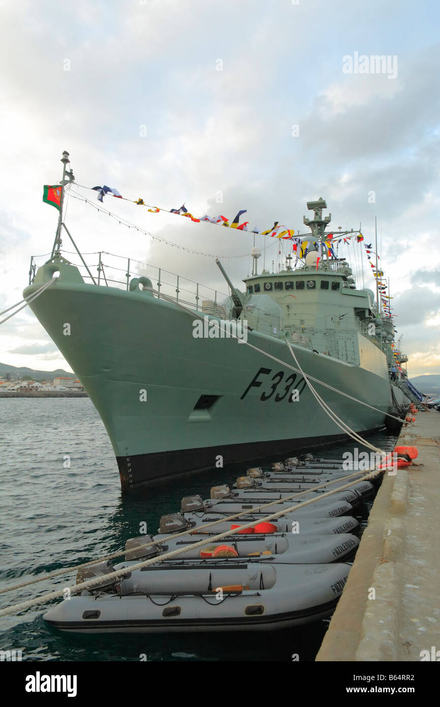 Portugiesische Marine Fregatte NRP Vasco da Gama Stockfoto