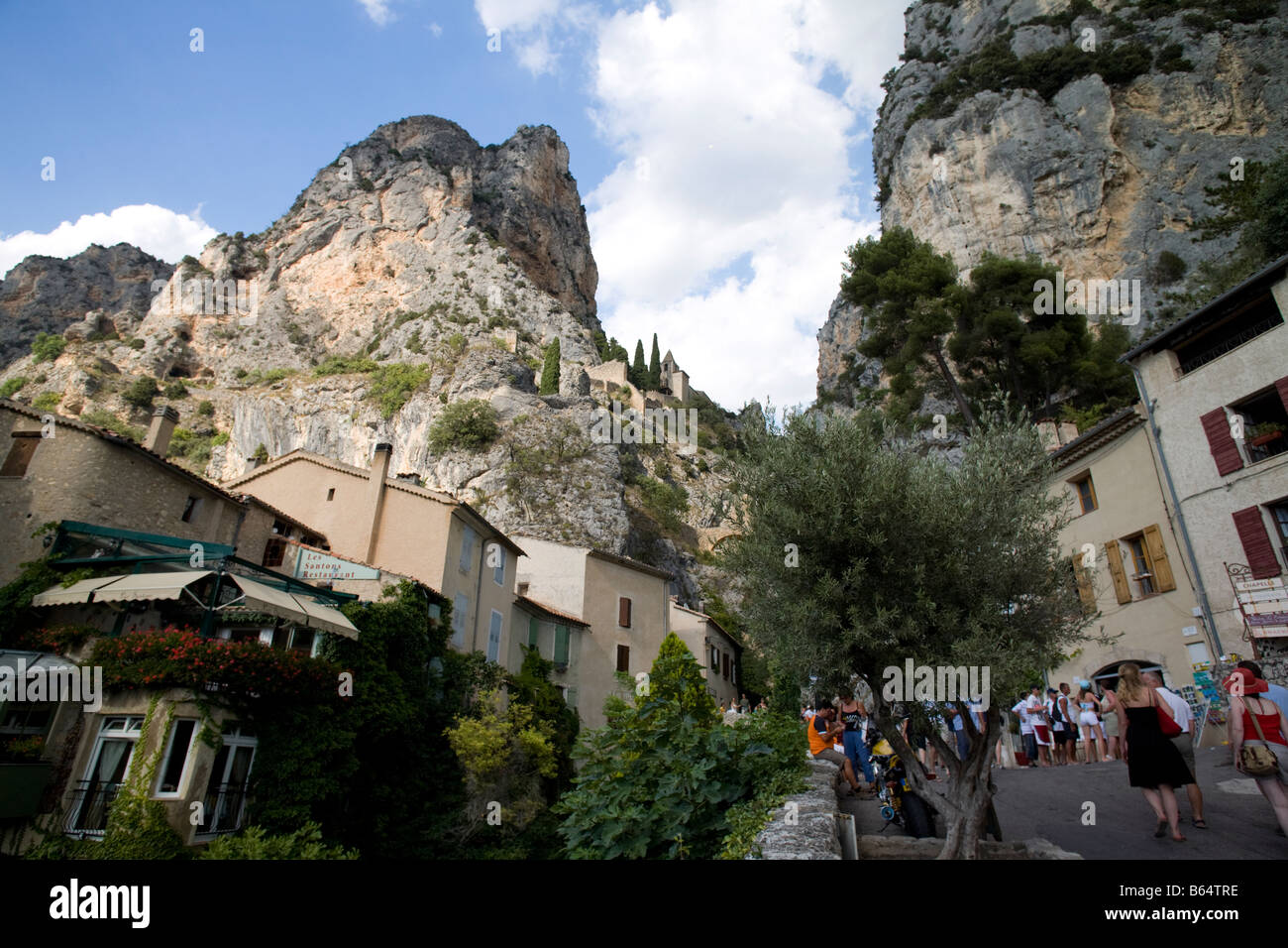 Moustriers Sainte Marie, Haute Provence, Frankreich Stockfoto