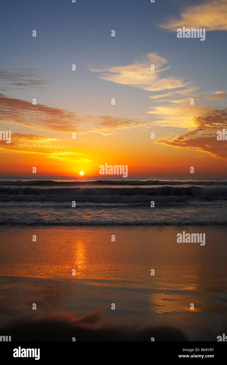 Sunrise Surfers Paradise Gold Coast Queensland Australien Stockfoto