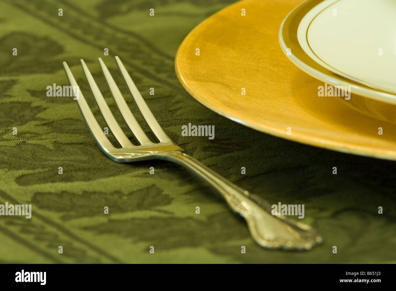 Abendessen-Einstellung Stockfoto