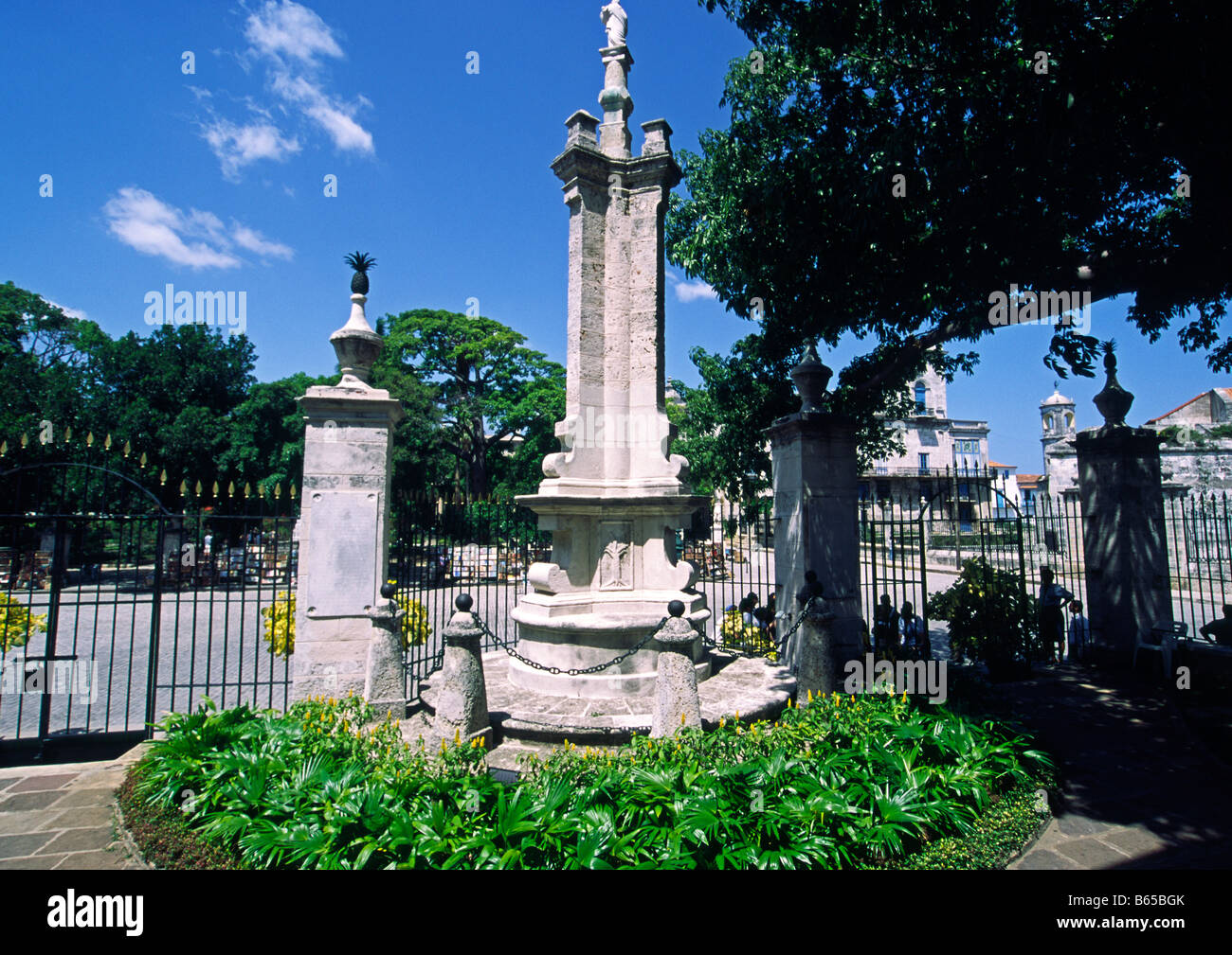 Templete 1519 in Havanna auf Kuba gegründet wurde. Stockfoto