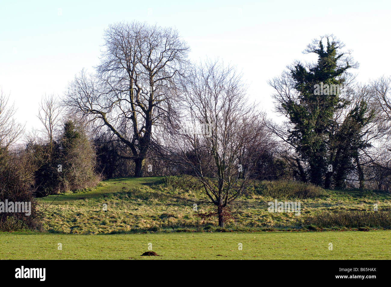 Deddington Burg-Oxfordshire-England-UK Stockfoto