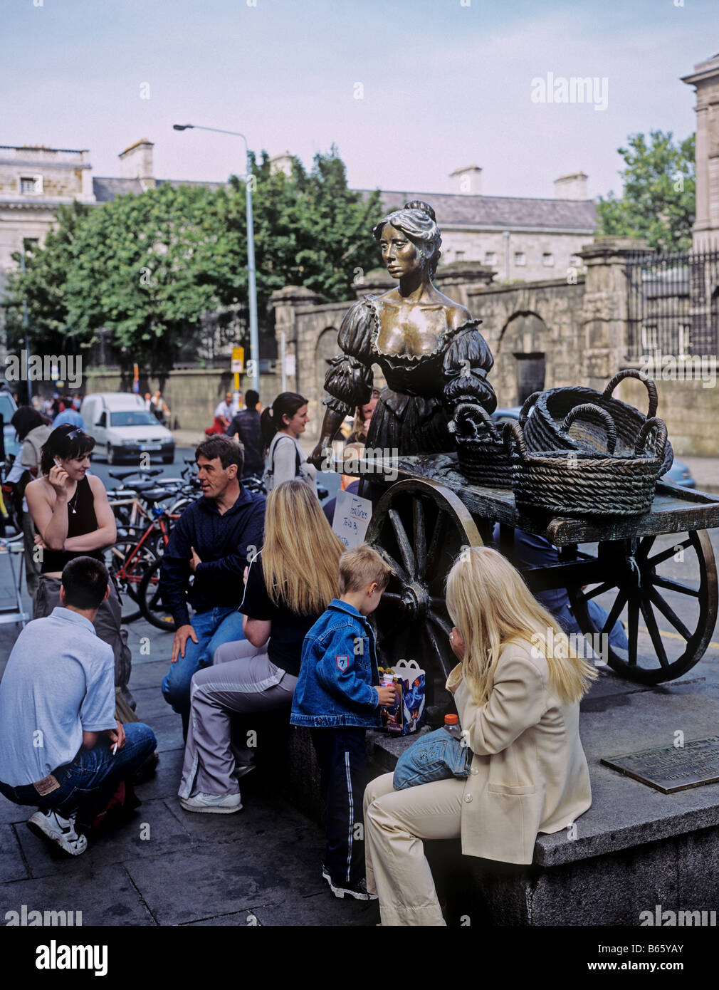 1475 Molly Malone Dublin Republik von Irland Stockfoto