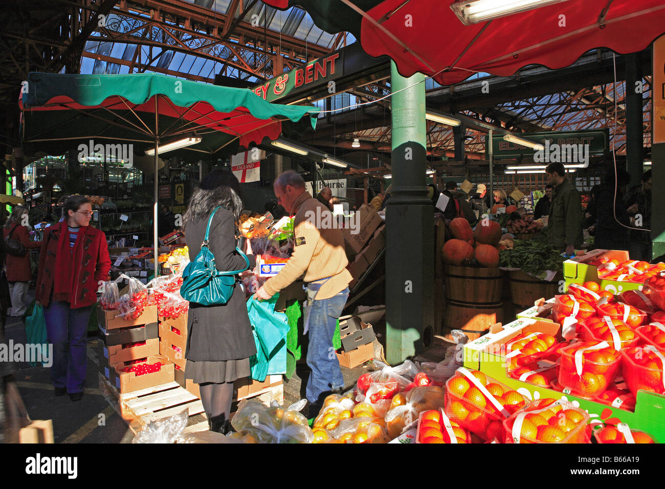 Borough Market, London Stockfoto