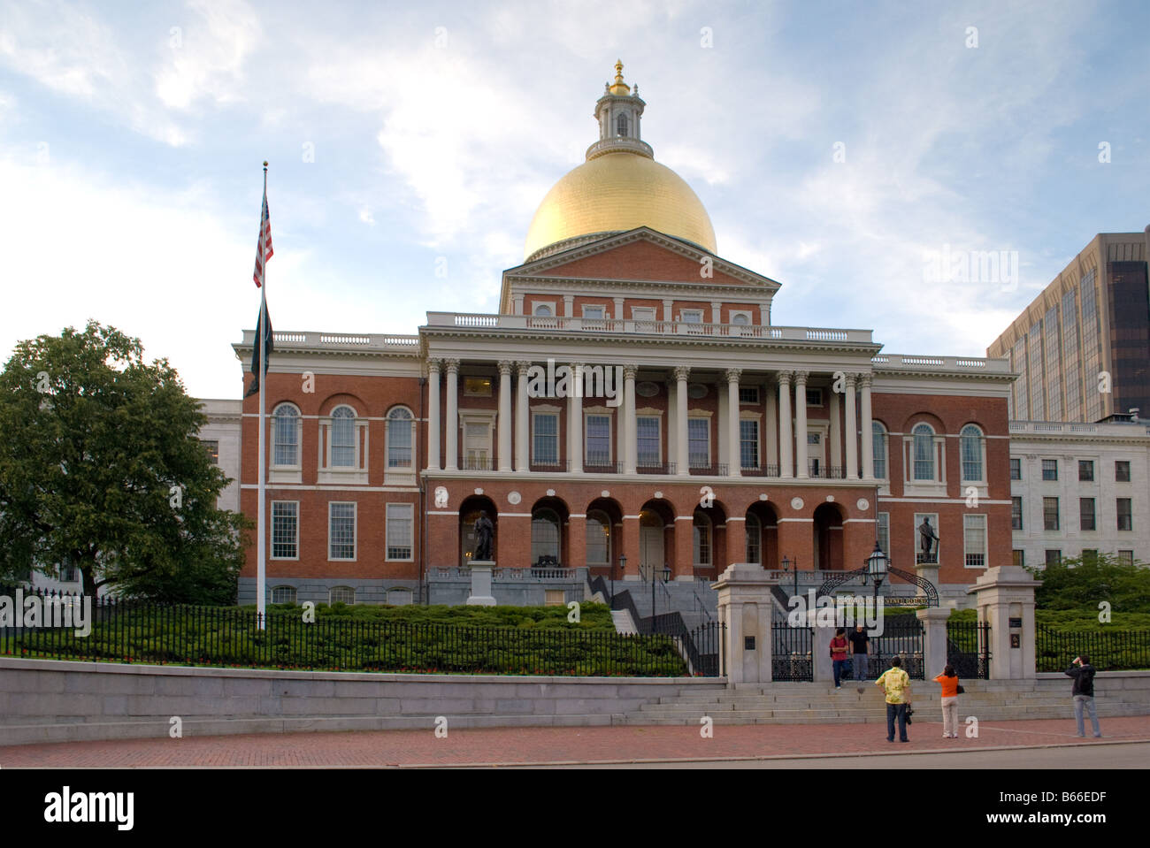 Massachusetts State House Stockfoto