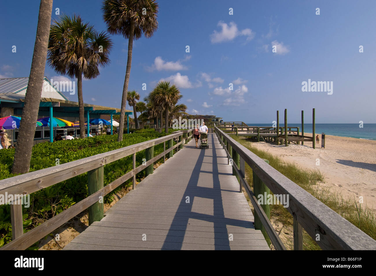 Strand von Vero Goldküste Florida Vereinigte Staaten von Amerika Stockfoto