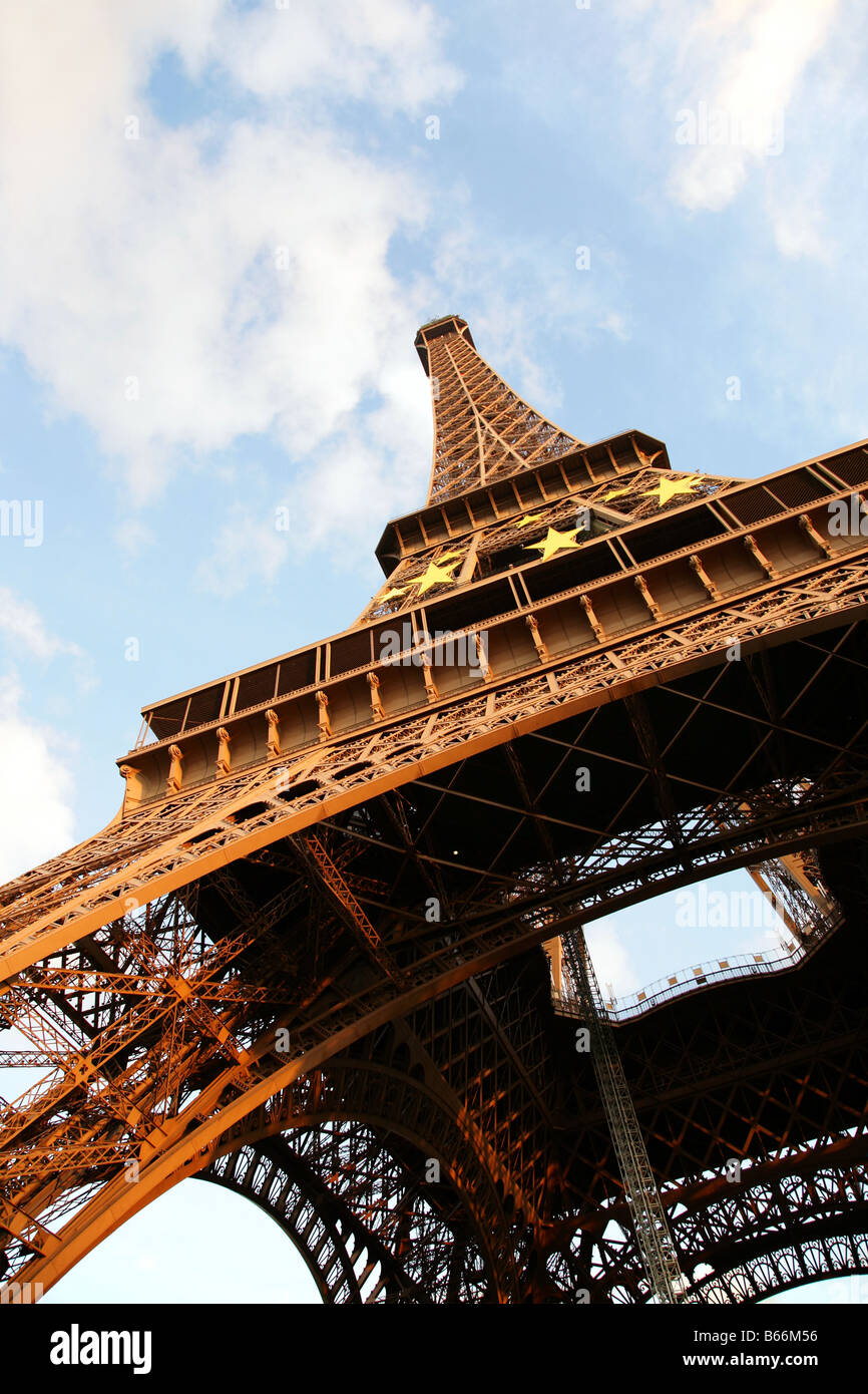 D Tour Eiffel Stockfoto