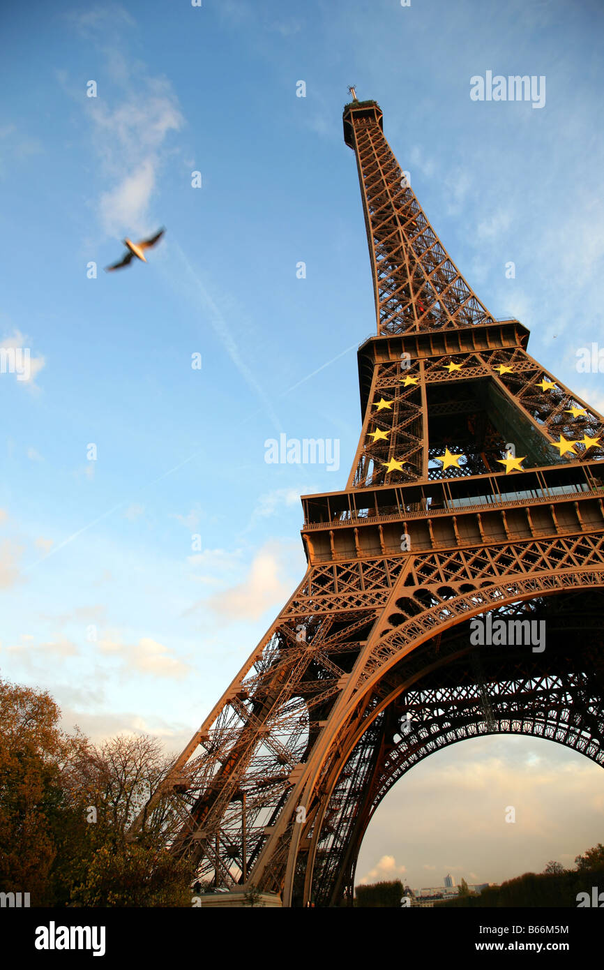 D Tour Eiffel Stockfoto