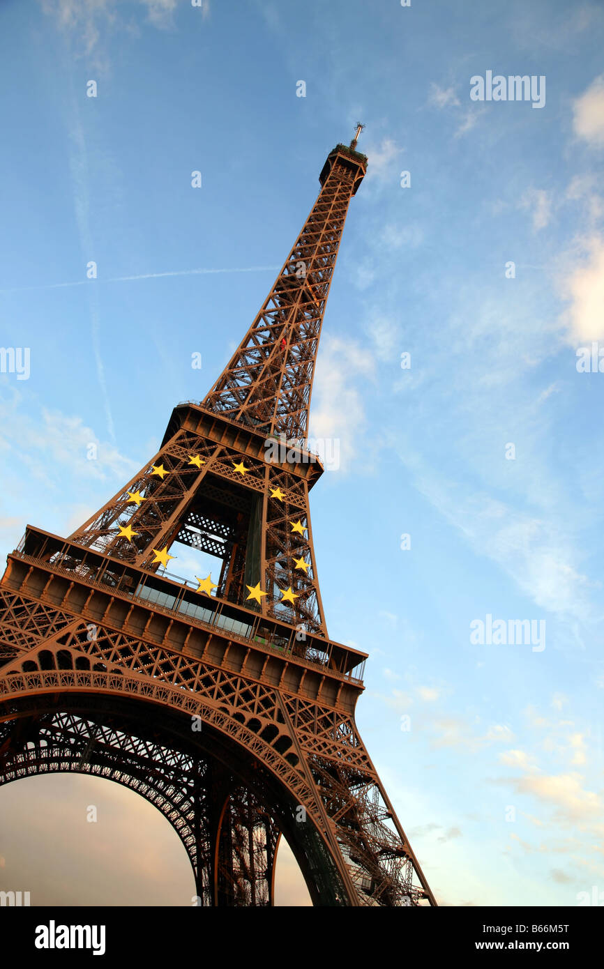 D Tour Eiffel Stockfoto