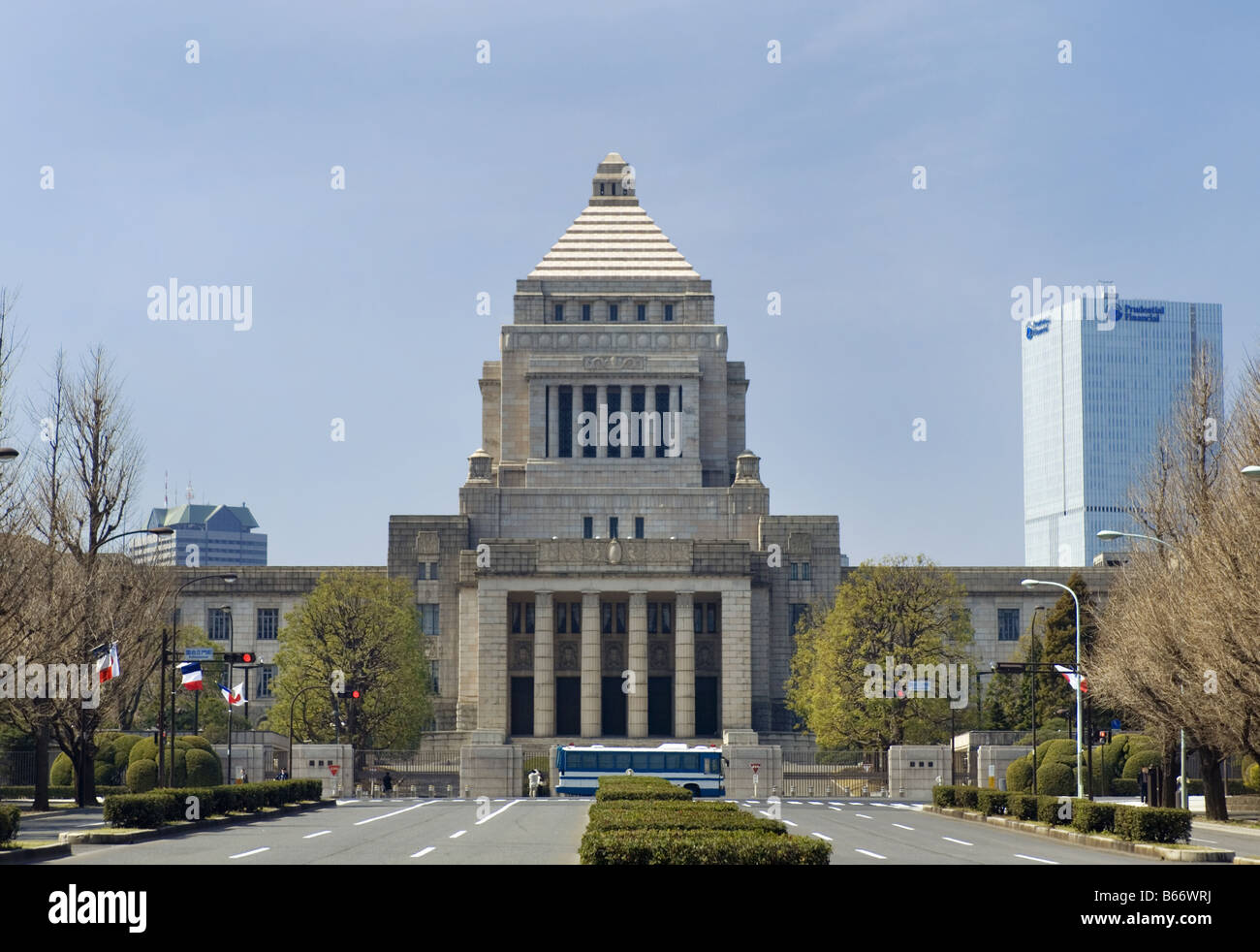 National Diet Gebäude Stockfoto