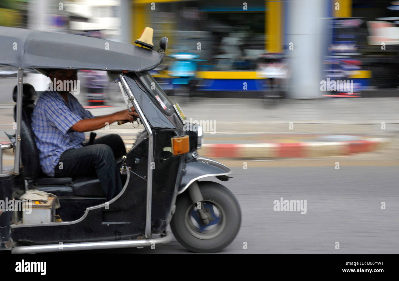 Tuk-Tuk-Taxi in Chiang Mai, Nordthailand Stockfoto