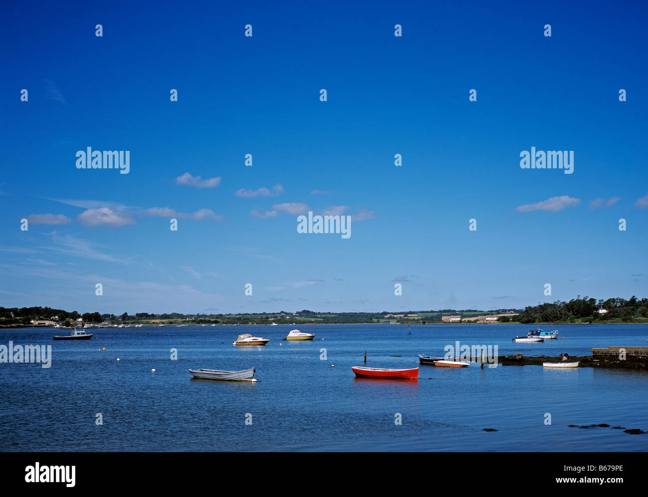 1639 Fluss Slaney in Wexford Co Wexford, Republik Irland Stockfoto