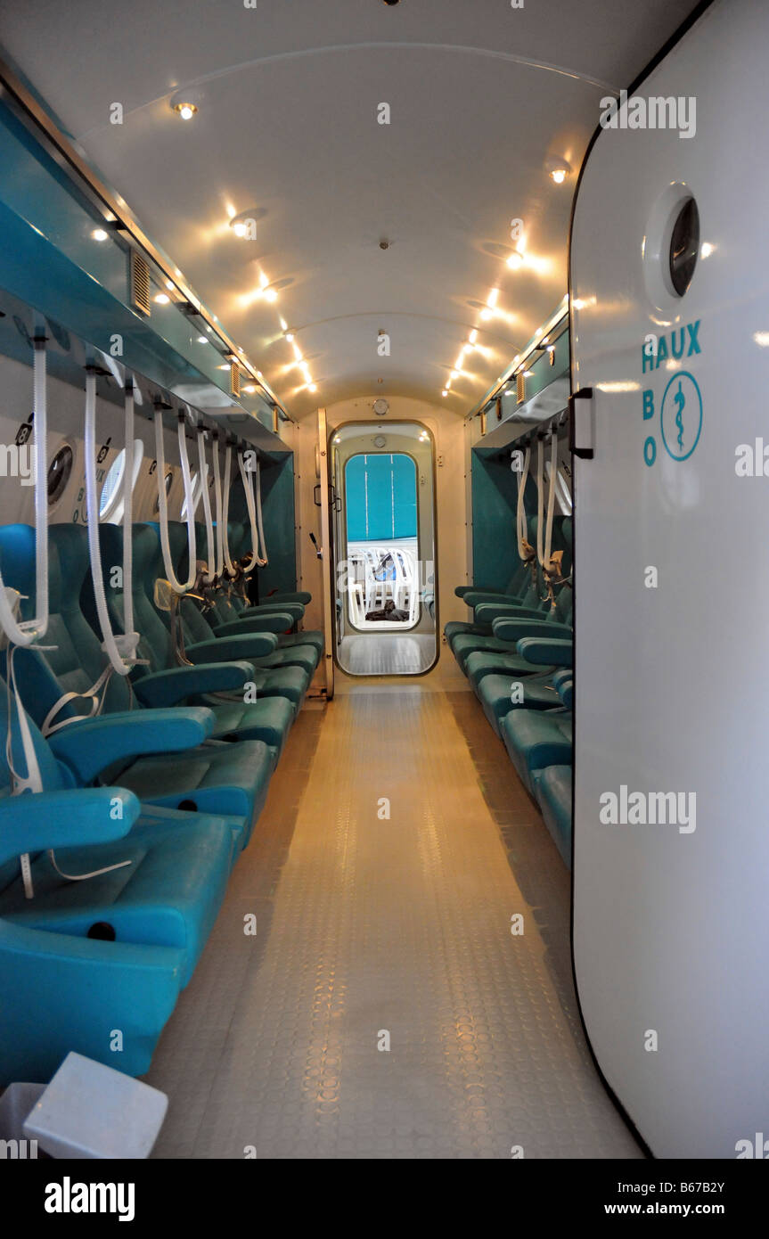 Innenministerium eine Druckkammer Stockfoto