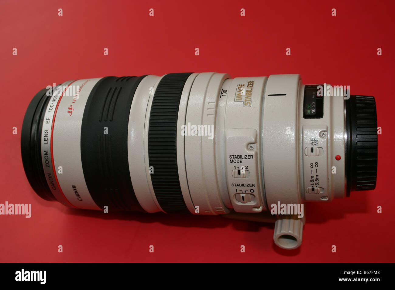 Canon 100-400mm L ultrasonic Objektiv Stockfoto