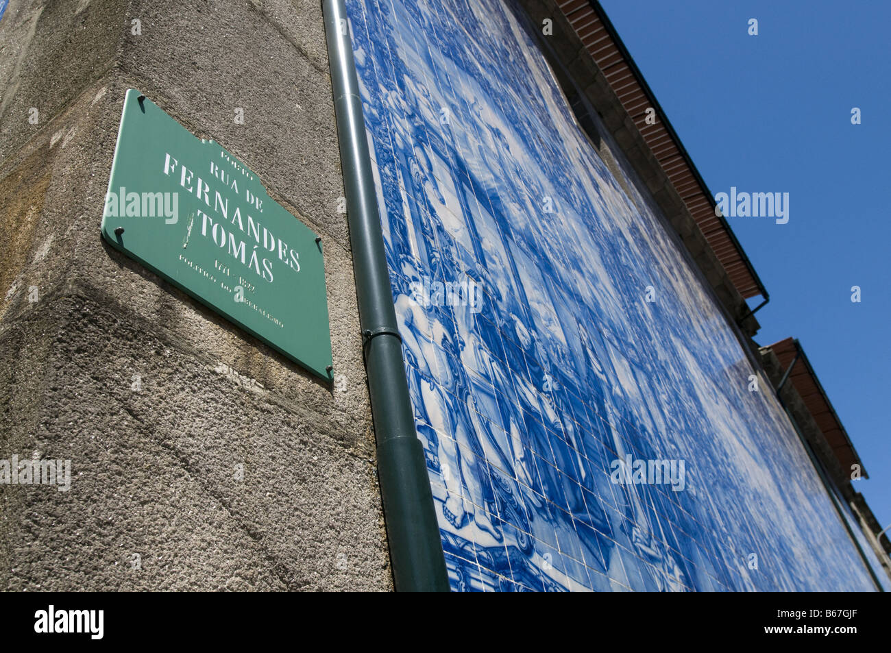 Capela Das Almas, Porto, Portugal Stockfoto