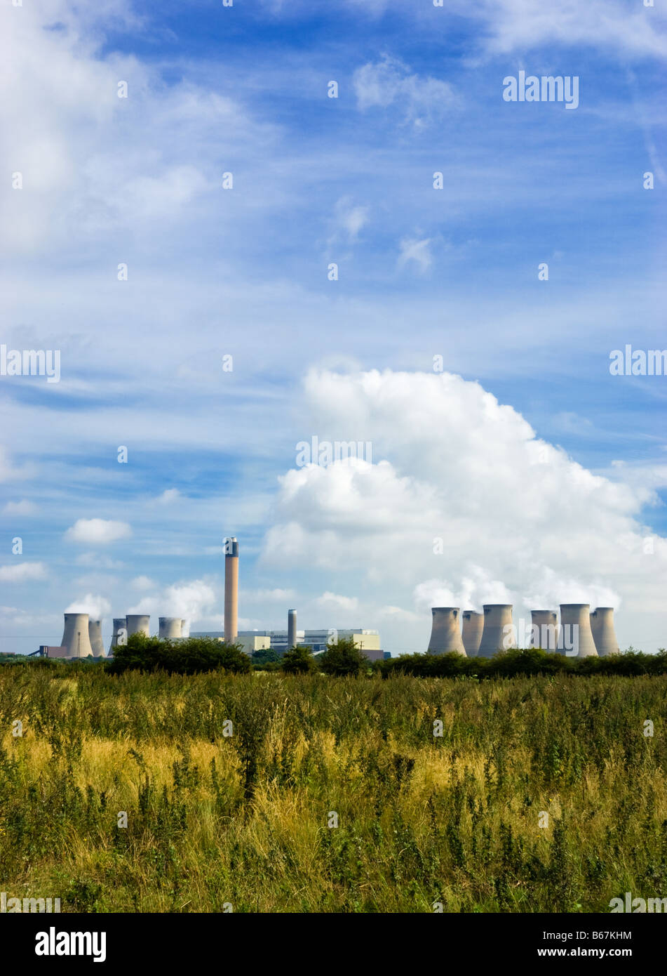 Drax Kraftwerk in der Nähe von Selby, North Yorkshire, England UK Stockfoto